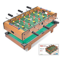 Crown HG-257B Mini Childrens Table Football Table Billiards Table 2 In 1 Dual Table