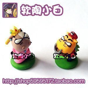 Soft pottery Xiaobai Warcraft doll World of Warcraft soft pottery around Warcraft Second season I am MT