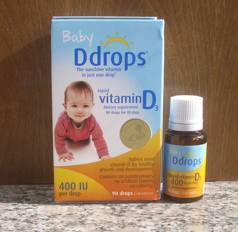 Canada Baby Ddrops Infant Vitamin D Drops Calcium 400iu