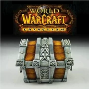 World of Warcraft trên toàn thế giới bị hư hại kho báu trò chơi Rương kho báu đạo cụ mô hình trang trí hộp lưu trữ hộp lưu trữ - Game Nhân vật liên quan