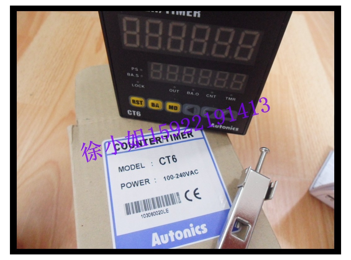 Original installation Korea AUTONICS Counter prototype number CT6 new type CT6M-1P2 DC24V
