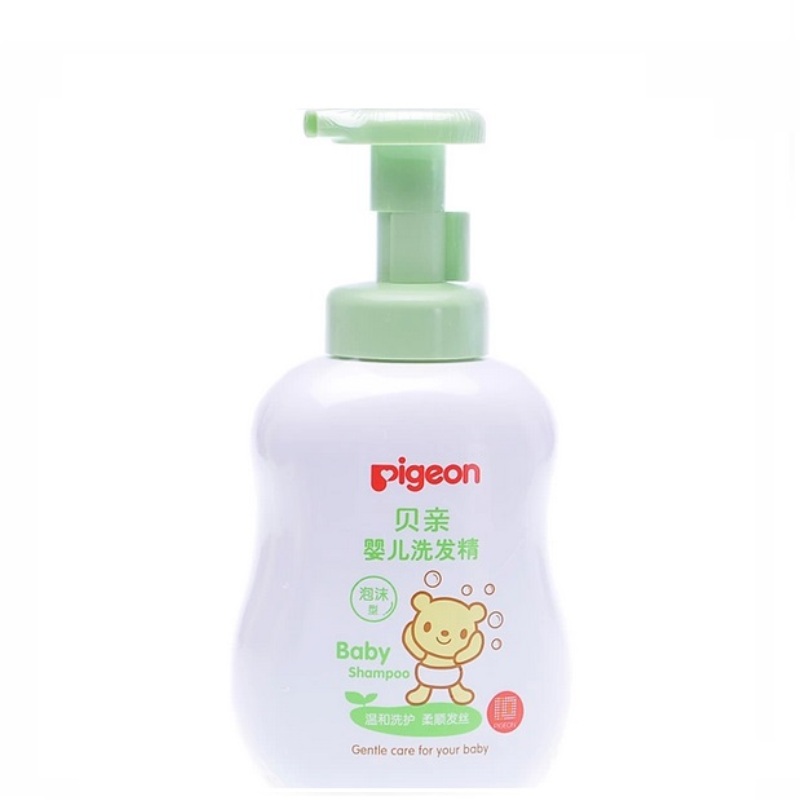 贝亲 婴儿泡沫洗发精 手压自动打泡型 自动发泡 500ml IA117
