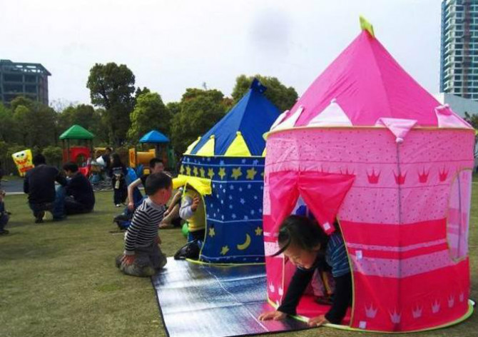 Baby Children Tent Castle Tent Game House Man Girl Birthday Gift Toy Indoor Outdoor Mongolia Bag