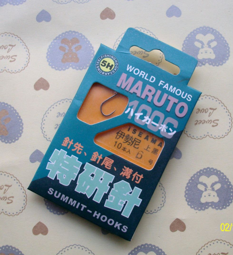 (Liang's fish furniture) Terken needle Ise-Shini's No. 6 fish hook 