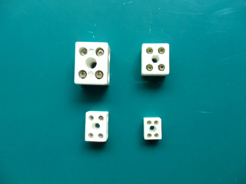 Five-hole ceramic wiring terminal big five-eye small five-eye high frequency porcelain connector heating wire joint five-cylinder five holes