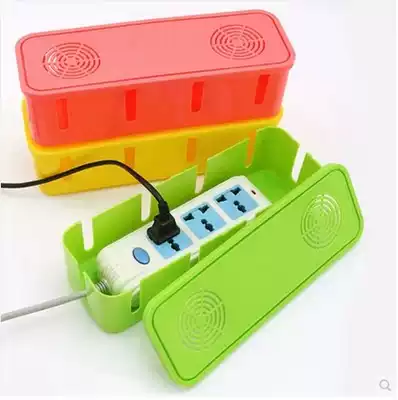 Cable storage box Power cord socket storage box Wire storage box Hub socket cable management finishing box