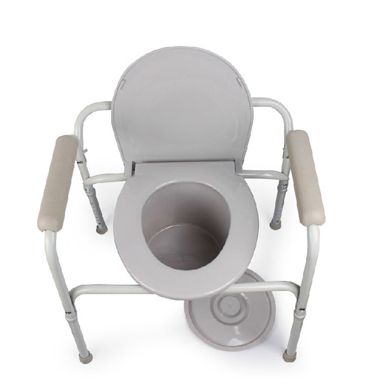鱼跃坐厕椅H020B老人坐便器 坐厕椅 孕妇大便坐厕椅移动马桶可拆