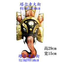 Various handmade wooden carpentry carvings nose mask wall hanging size see detailed diagram