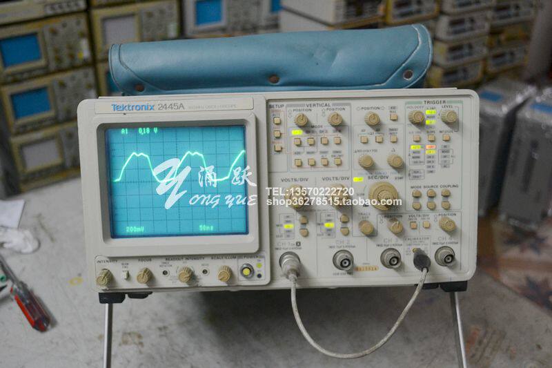 Used 150MHz oscilloscope Tektronix 2445 TEK2445 oscilloscope (send circuit drawings)