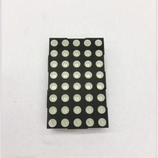5MM 5*8 red common cathode dot matrix module 2058AS 2058BS 5*8 dot matrix LED dot matrix module