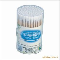 Hard Cup plastic swab medical cotton swab makeup remover special double head cotton swab COSPLAY makeup