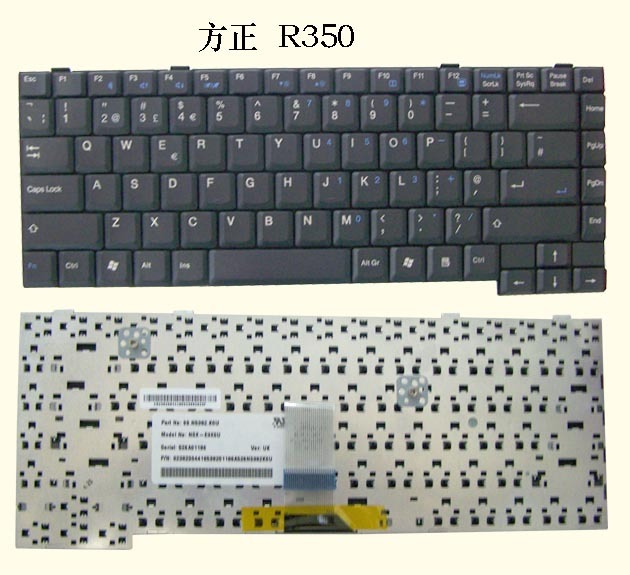 Founder R350 notebook keyboard