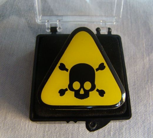 Resident Evil Game Logo Metal Badge Resident Evil Brooch Badge Badge