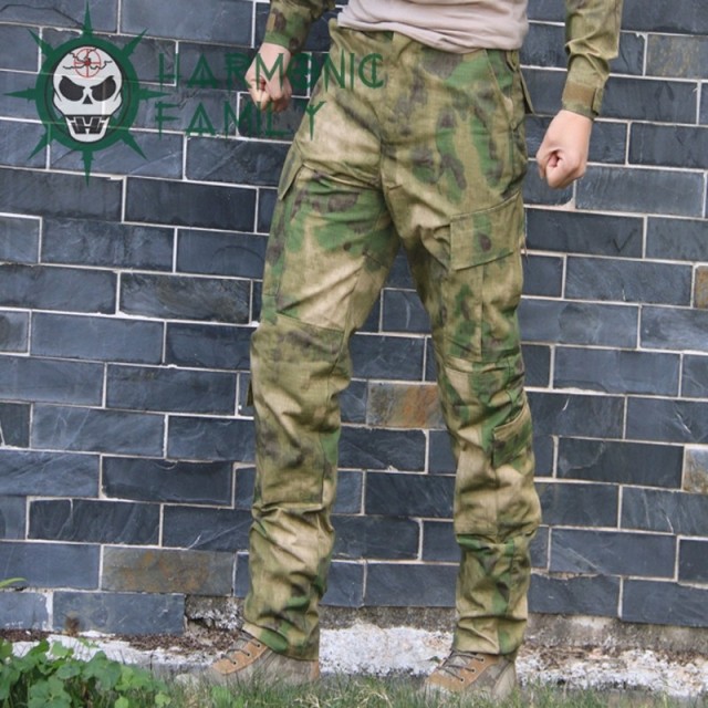 De Yi Camp outdoor camouflage pants Men's tactical pants Sports casual loose straight pants Military pants for training pants Military fans