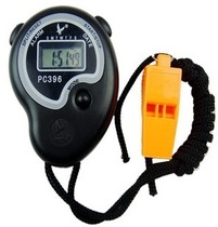 Tianfu PC396 single row 2 sports stopwatch timer whistle
