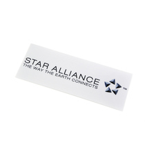 I love flying) Star Alliance (big) long strip waterproof car sticker travel trolley case sticker