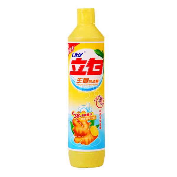 立白生姜洗洁精500g 果蔬餐具清洁剂除菌不伤手去污不伤手