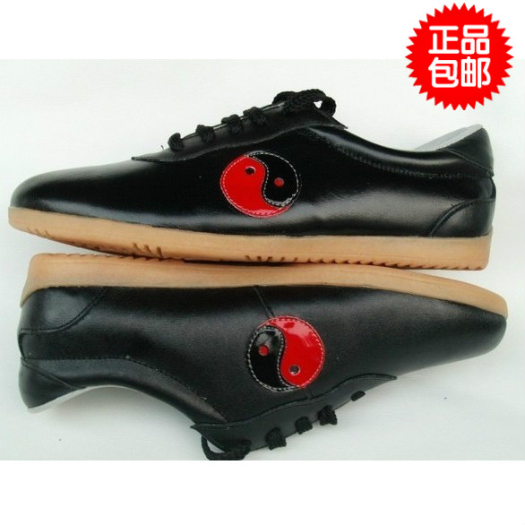 Mid-year low-price promotion Qiao Shang Tai Chi shoes genuine leather exercise shoes soft cowhide non-slip tendon bottom regardless of gender