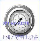 Axial shock-resistant pressure gauge produced in Shanghai Hydraulic pressure YN-150ZT