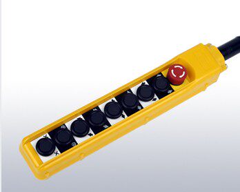 COBC crane control box 9 hole domestic flashlight door 9 hole box 9 hole driving button station crane control button