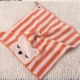 Khăn bông nhỏ Shutman cotton mềm thấm hút khăn vuông nhỏ khăn bông móc khăn trẻ em gấu khăn lau tay - Khăn tắm / áo choàng tắm