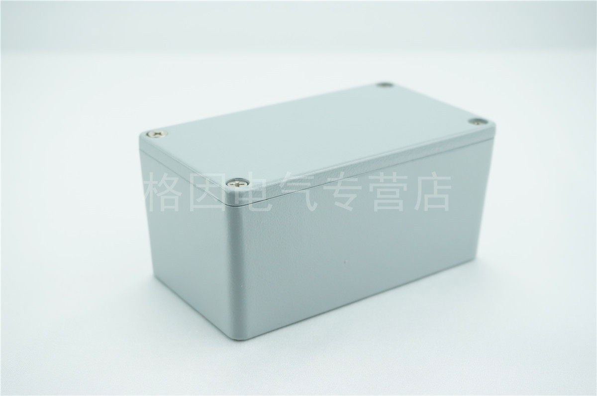115 * 65 * 55 cast aluminium waterproof case waterproof aluminium case 22mm button metal junction box aluminium
