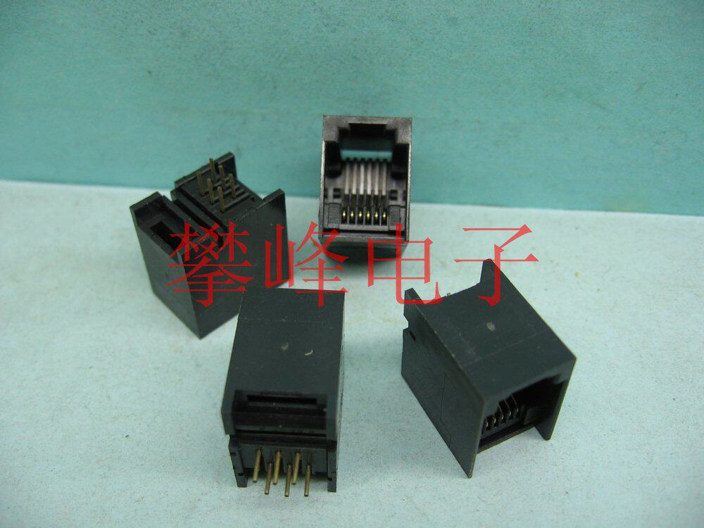 Telephone socket 6P6C socket 6 Core socket opening socket fixed making without breaking zero