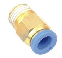 Pneumatic connector external thread straight through PC6-04 insert outer diameter 6MM air pipe 4 minutes external thread