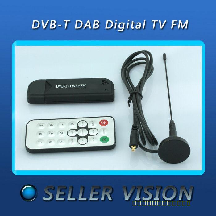 RTL2832U USB DVB-T FM SDR Radio Aircraft Tracker with remote control