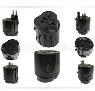 Versatile power supply converter socket AustralianUS Ind Eurolabel Global Travel conversion plug