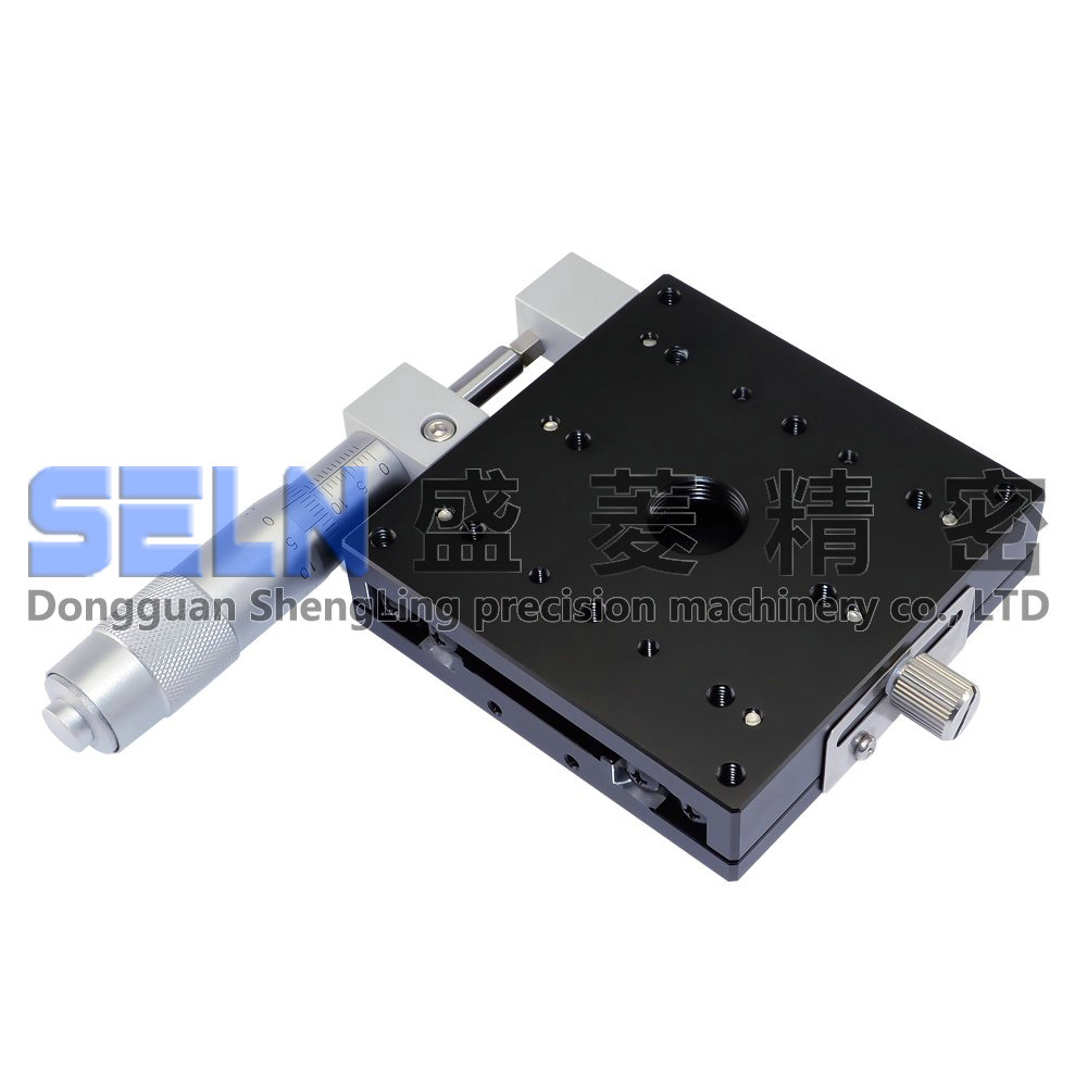 Sales LX80-L R L2 R2 cross rail type high-precision X-axis sliding table manual displacement platform