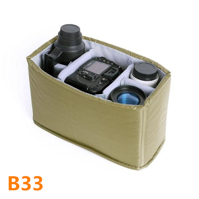 Cool color photography bag SLR micro-single camera liner bag large thickened protection shockproof and waterproof B33