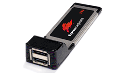 New notebook EXPRESS to ESATA card EXPRESS to 2-port eSATA extension card