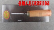 Spring steel wooden handle mud scraping