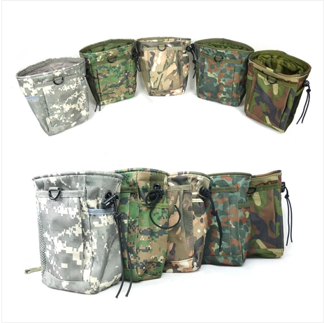 Outdoor tactical equipment Molle small recycling bag collection bag sundries bag storage bag accessory bag can be hung belt