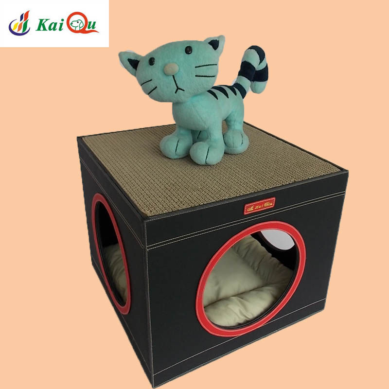 Kennel large dog pet supplies square double-storey four-door pet house ventilation kennel cat house pet house