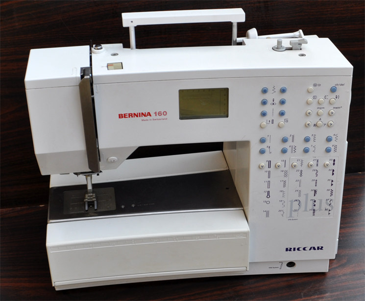 BERNINA virtuosa 160 歐式純腳控RICCAR貝爾尼娜BERNINA 160多