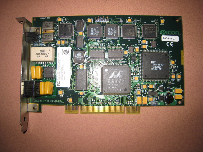EICON DIVA SERVER PRI-DIGITAL 800-681-03