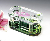 Crystal microphone stand microphone holder KTV supplies decoration accessories tissue box entertainment club supplies