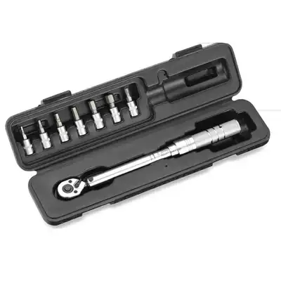 Taiwan imported industrial grade miniature mini self-starting torque wrench set TORQUE adjustable torque 1-25NM