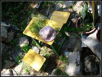 (Yesterday Country) May Bashi Island Small Dining Table Coffee Table Three Piece Tea Table Pastoral Country Style