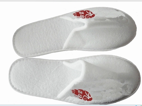 Disposable Slippers Hotel Supplies Disposable Towel Slippers Premium Pure Cotton Towel Fabric Care Shoes