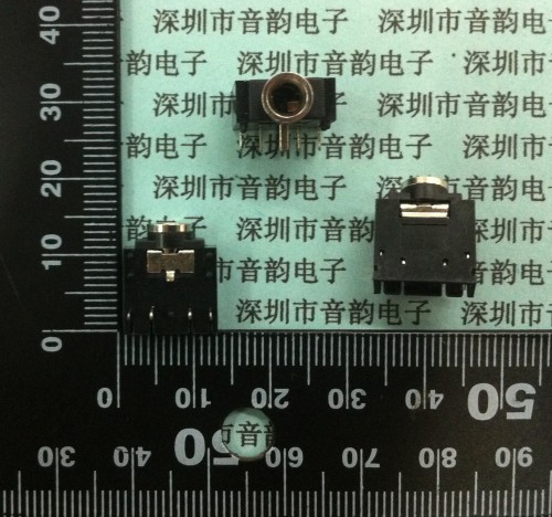 3 5MM headphone socket dual track mother seat 5 foot 3 5 headphone holder audio seat earbuds special