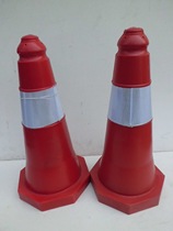 Special price plastic road cone 50Cm reflective road cone rubber road cone traffic cone ice cake bucket road sign warning cone