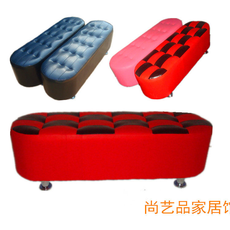 Jiangsu, Zhejiang, Shanghai and Anhui fashion shoe changing stool clothing store sofa stool bed end stool non-storage shoe stool bench stool
