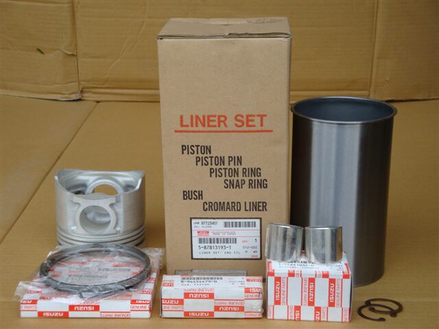 Isuzu cylinder liner assembly four sets Qingling pickup truck 600P 3.0 4KH1 4JH1 Japan