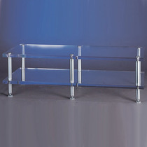 Art rack 11-T360-Y Double two-story acrylic sound-sound equipment rack sound rack bracket cabinet