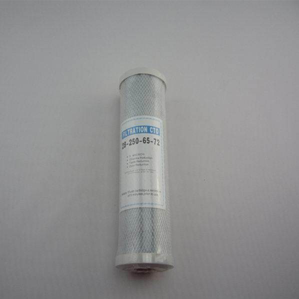 Activated carbon filter element water purifier water filter compressed activated carbon CTO10 inch mesh activated carbon special offer