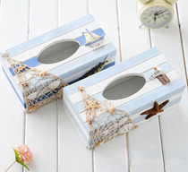 Mediterranean style decorative tissue box living room cute creative home crafts home bedroom tissue box