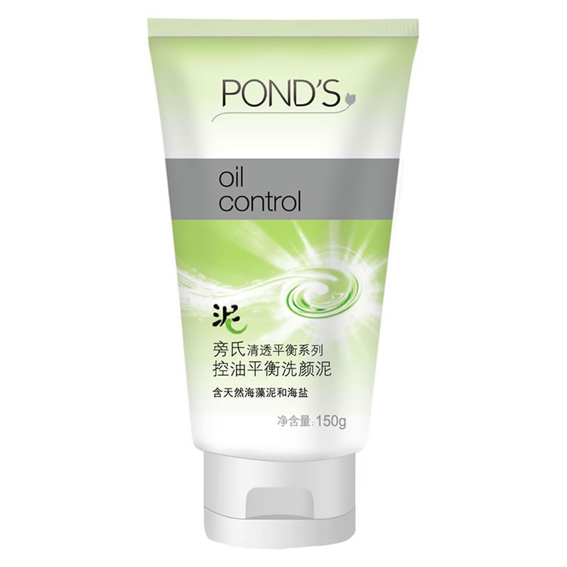 Ponds/旁氏清透平衡系列控油平衡洗颜泥150g 洁面乳